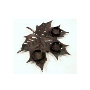 Plateau à feuilles en bois - Product Image 5