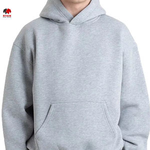 Pull à capuche zippé, coupe ample, coupe ajustée, décontracté, tendance moderne, actif, quotidien, toute la journée - Product Image 3