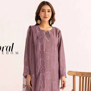 Vêtements pakistanais de style moderne d'été pour dames Kameez Shalwar en coton imprimé de haute qualité/pelouse Salwar Kameez Design - Product Image 1