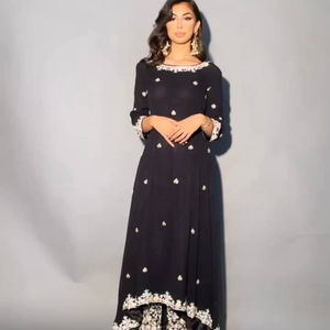 NUEVO DISEÑADOR FIESTA LLEVAR PESADO ALTO Y ABAJO GEOREGTTE VESTIDO - Product Image 1