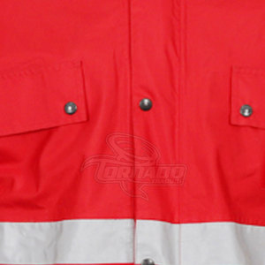 Chaqueta de invierno con capucha con material reflectante desmontable Protección DE SEGURIDAD multibolsillos para entornos de trabajo lluviosos - Product Image 6
