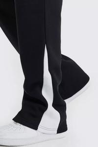 Servicio OEM personalizado de gran tamaño de algodón pesado de los hombres nuevos básicos Premium negro Jogger pantalones al por mayor oferta tendencia 2024 calidad - Product Image 4