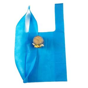 Bolsas de la compra de camisetas impresas con logotipo personalizado ODM a un precio competitivo, fabricante de Vietnam para uso en supermercados - Product Image 2