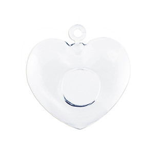 HCH1205 - Terrario Pequeño en Forma de Corazón - 5" de Alto - Product Image 1