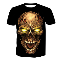 T-shirts pour hommes de haute qualité, respirants, à col rond, en polyester/coton tricoté, à manches courtes, coupe décontractée, en toile