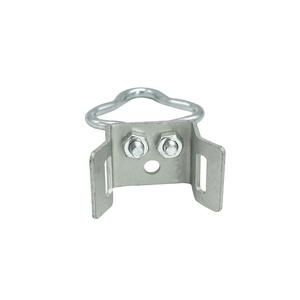 Meilleur collier de serrage pour câble de chute Crochet plus rapide en acier galvanisé FTTH Hoop Fastening <span class=keywords><strong>Drop</strong></span> Wire Pole Bracket/retractor For Fiber Optic Cable - Product Image 2