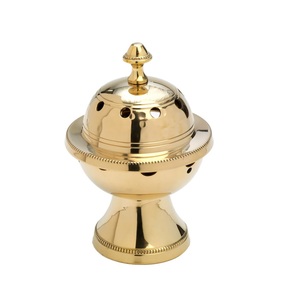 Thủ công đồng thau kim loại hương thơm đèn dầu hương thơm Lư hương bán buôn Burner thiết kế độc đáo chất lượng tốt cho tôn giáo. - Product Image 3