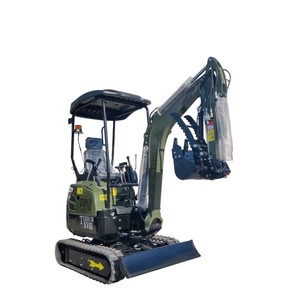 Nouveautés en promotion ! Mini-excavatrice TerrorXVIII, chenilles en caoutchouc de 4 000 lb, moteur diesel D902, équipement lourd - Product Image 1