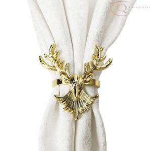 Anneaux de serviette de luxe pour la mise en place de la table, conçus pour ajouter du charme aux tables à manger et aux occasions festives - Product Image 1