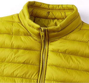 OEM Custom Designer Casual Lightweight Quilted Puffer <b>Vest</b> for Men Women Bodywarmer Jacket Zipper Closure Puff Printing Winter - Product Image 4