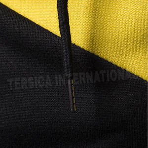 เสื้อมีฮู้ดผู้ชาย,เสื้อมีฮู้ดสีเหลืองและสีดำไซส์ใหญ่พิเศษ - Product Image 4