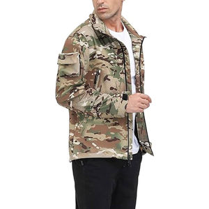 Gilet de chasse tactique en toile pour homme - Saison printemps, respirant, léger, veste de sécurité avec design multi-poches - Product Image 2