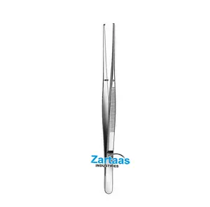 Instrumento Dental de acero inoxidable de alta calidad 2024, fórceps de tejido Semken recto de 15 cm