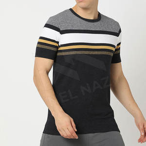 T-shirt Homme en Coton et Fibre de Bambou, Poids Lourd 220g, Surdimensionné, avec Impression de Logo Personnalisé, Respirant et Écologique, Style Casual - Product Image 4