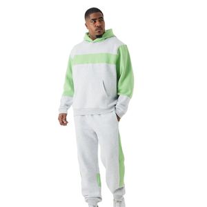 Survêtements pour hommes sur mesure, sweats à capuche 100% coton, couleur unie, dernier design, vente en gros à bas prix, ensembles d'hiver, coupe ajustée, multicolores - Product Image 4