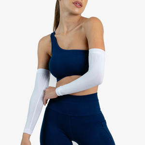 Manchons de bras OEM personnalisés pour la protection solaire, tissu de compression respirant et rafraîchissant pour le travail d'été avec options de marque privée - Product Image 3