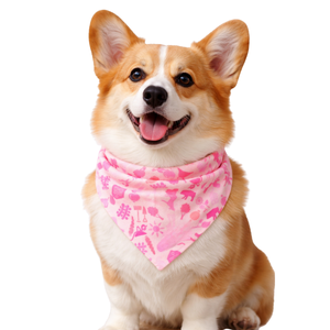 Pañuelo para Perro con Estampado de Sandía, Ajustable, Transpirable, de Algodón, Babero Triangular para Cachorros y Perros Pequeños y Medianos - Product Image 5