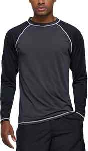 Camiseta Deportiva para Hombre, de Poliéster Lavado, de Secado Rápido, Ajustada, para Gimnasio y Fitness - Product Image 2