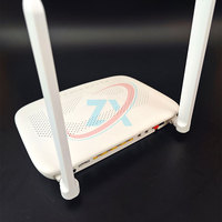 Terminal optique F890L GPON ONT ONU Wi-Fi double bande, design rond, 2 antennes, 4 ports GE, voix, port CATV, appareil d'accès FTTH