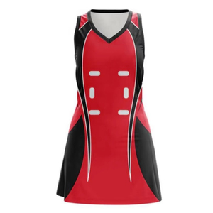 Nom et numéro de l'équipe personnalisés imprimé Netball Jersey meilleure qualité 100% polyester Netball uniforme vêtements de sport - Product Image 5