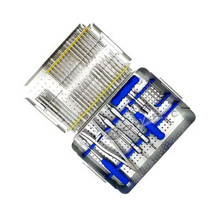 Venta al por mayor juegos quirúrgicos ortopédicos Extractor de huesos Tornillo Instrumento de eliminación roto Instrumentos ortopédicos 56 unids/set Ortopedia - Product Image 6