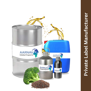 USDA certificado orgánico brócoli semilla portador aceite prensado en frío Etiqueta Privada suministro a granel para exportación al por mayor - Product Image 1