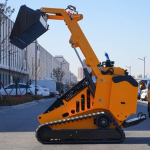 DP-T750 Gummi bahn Mini-Kompakt lader <span class=keywords><strong>Dingo</strong></span> Bagger lader Micro Loader Heißer Verkauf Kompakter Kompakt-Kompakt lader mit Bulldozer blatt - Product Image 2