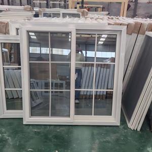 Finestre Scorrevoli <span class=keywords><strong>in</strong></span> PVC Stile Coloniale Classico, Nuova Costruzione con Design a Griglia Europea <span class=keywords><strong>in</strong></span> <span class=keywords><strong>Vendita</strong></span> - Product Image 4