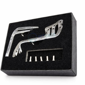 Jauge de hauteur pour brackets orthodontiques dentaires, manuelle, en acier inoxydable, réglable, localisateur mobile, instrument de mesure de précision - Product Image 1