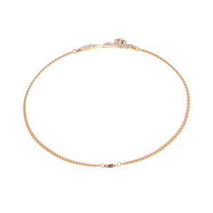 กำไลเพชรทองคำ 18k เพาะเลี้ยงในห้องปฏิบัติการ - สง่างามและเหนือกาลเวลา - Product Image 1