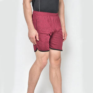 Short de baseball en polyester pour hommes, short de sport de course à pied, taille élastique, ample, solide, longueur genou, personnalisé - Product Image 2