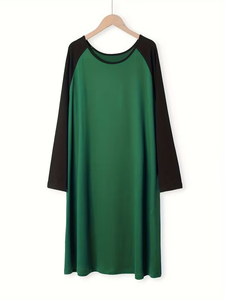 T-shirt d'été décontracté pour femmes coupe décontractée Micro élastique en polyester tricot col rond manches courtes Design parfait pour l'été et l'automne - Product Image 4