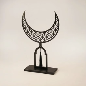 Figurine de gymnastique en métal élégante, objet de table sculptural, accent unique, intérieurs modernes, espaces de bureau, décoration inspirée du fitness - Product Image 1