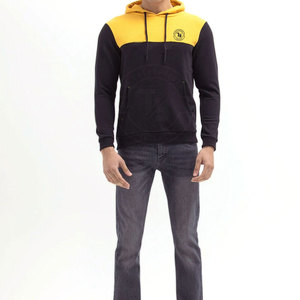 Sweatshirts à capuche grande taille pour hommes 100% coton de haute qualité, respirants et écologiques, à séchage rapide, teints en couleur unie pour l'hiver - Product Image 1