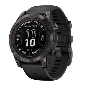 Montre connectée GPS multisports Garmin fenix 7 Pro Sapphire Solar - Product Image 3