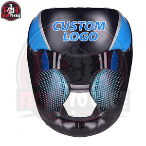 ที่ครอบฟันสำหรับชกมวย ทำจากหนัง PU สีน้ำเงินและดำ ตัดกันสวยงาม ปรับแต่งได้เต็มที่ พร้อมโลโก้ตามสั่ง สวมใส่สบาย เหมาะสำหรับเยาวชนในการฝึกซ้อม - Product Image 2