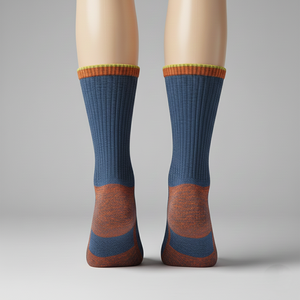 Chaussettes de sport de tennis personnalisées de haute qualité pour hommes et femmes, mi-épaisses, antibactériennes - Product Image 3