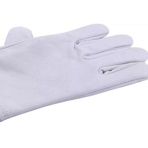 2025 Nuevos guantes automáticos de apicultura de cuero XL Equipo DE SEGURIDAD OEM de alta calidad Suministros al por mayor en Pakistán - Product Image 3