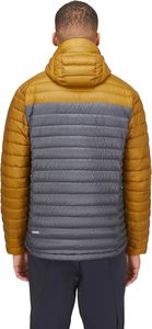 Veste d'hiver personnalisée pour hommes, vêtements de rue, col montant, toile imperméable, bourrage en coton, fermeture à glissière, capuche de rue - Product Image 4