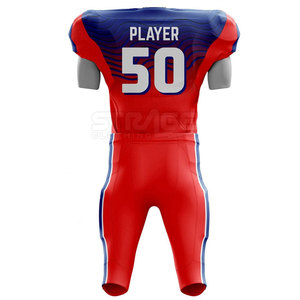 Uniforme de Fútbol Americano Ligero y Transpirable de Talla Grande con Manga Corta, Detalles de Costura Duraderos y Ajuste Cómodo - Product Image 2