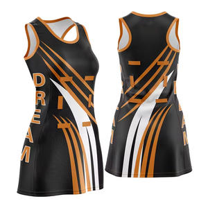 Uniforme de Netball Personalizado para Mujer, Vestido con Estampado por Sublimación de Precisión, Tejido Elástico que Absorbe el Sudor, Ropa Deportiva al por Mayor para Equipos - Product Image 2