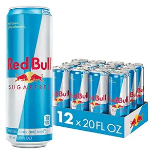 Red Bull Energy Drink, Suikervrij En Rode Editie Energiedrankpakket, 8.4 Floz, Pak Van 12 Blikjes