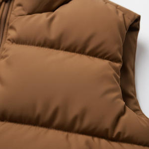 <b>Women</b> padded <b>puffer</b> vest OEM factory supplier wholesale custom made sleeveless winter <b>jacket</b> <b>lightweight</b> warm casual outerwear - Product Image 4