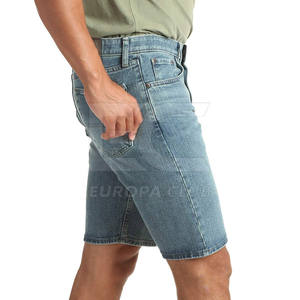 Servicio OEM, Pantalones Cortos Vaqueros para Hombre Hechos a Medida al por Mayor, Nueva Llegada, Pantalones Cortos Vaqueros para Hombre de Marca Privada - Product Image 2