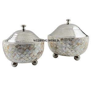 Fabricante de calentador de alimentos de metal Cazuela de diseñador hecha a mano más vendida Olla de metal al por mayor con estilo clásico - Product Image 3