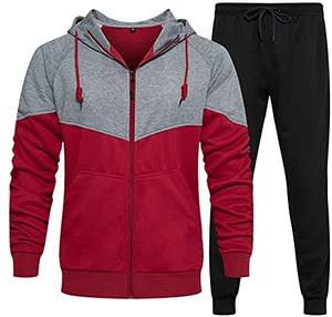 Chándal de nailon hecho a medida para hombre, chaqueta XL con cremallera, pantalones, conjunto de chándal, cortavientos ligero informal para invierno - Product Image 2