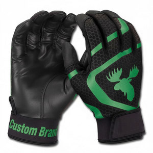 ถุงมือตีเบสบอลแบบมืออาชีพ พิมพ์ลายตามสั่ง ขายส่ง หนังแพะคุณภาพสูง จับกระชับมือ ถุงมือตีซอฟต์บอล - Product Image 2