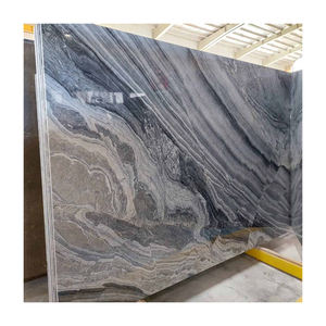 Precio al por mayor de alta venta de granito gris de Río pulido con azulejo de losa de granito de la mejor calidad - Product Image 3