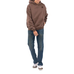2026 nueva llegada hombres ropa informal sudaderas con capucha liso teñido precio asequible hombres sudaderas con capucha para la temporada de invierno - Product Image 3