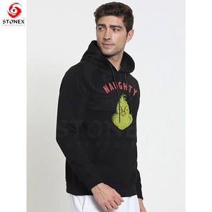 Servicios OEM 100% algodón polar pulóver con capucha logotipo personalizado impresión nueva moda de gran tamaño ajuste para hombres invierno Puff técnica - Product Image 2